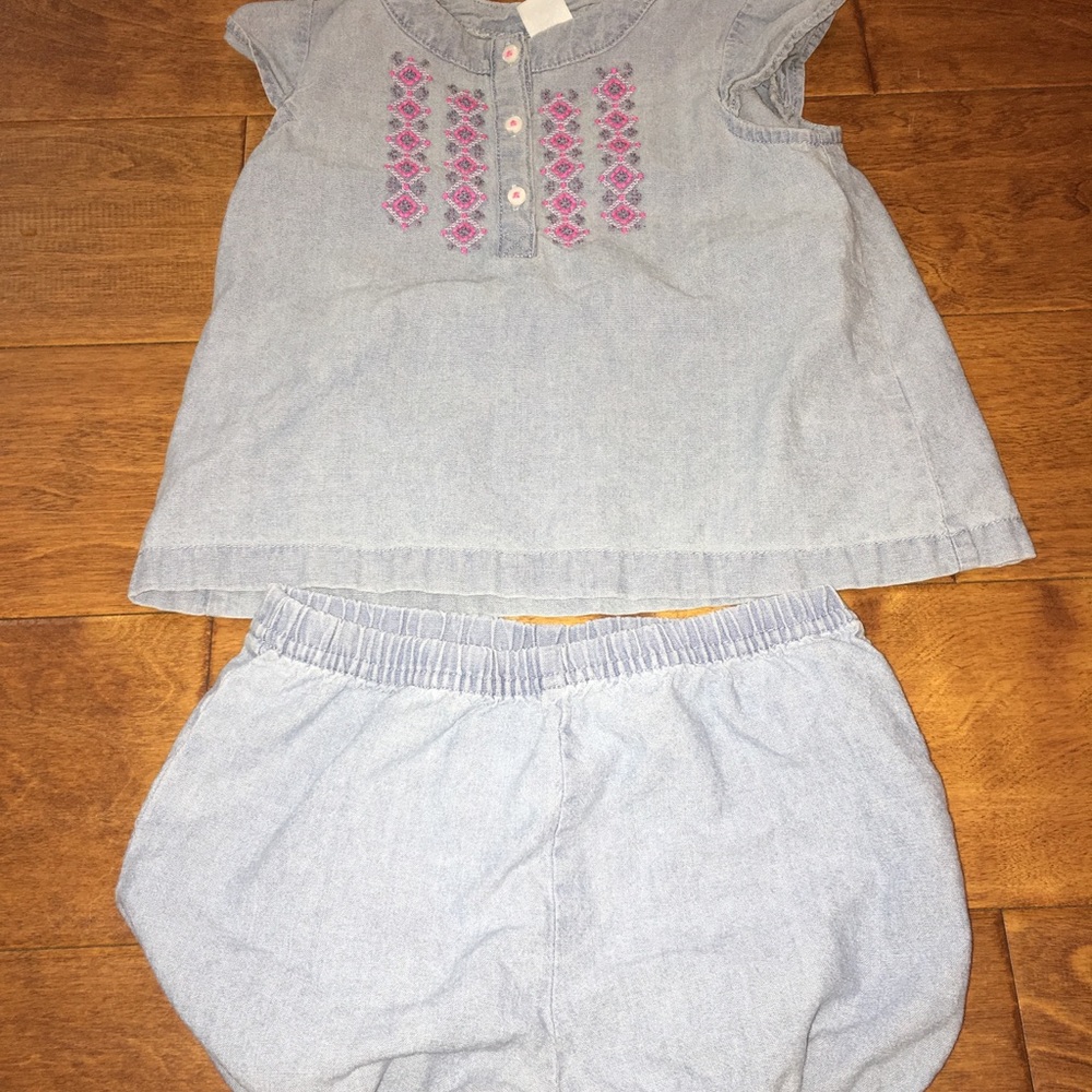 Carter’s denim outfit